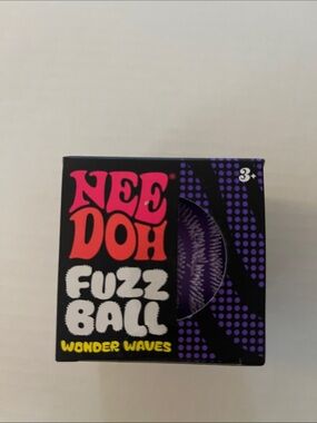 Nee Doh Fuzz Ball Wonder Waves - Purple